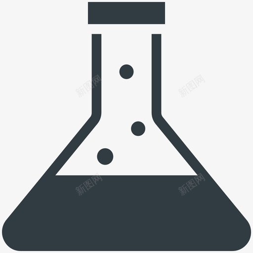 烧瓶医学健康冷标图标svg_新图网 https://ixintu.com 医学健康冷矢量图标 烧瓶