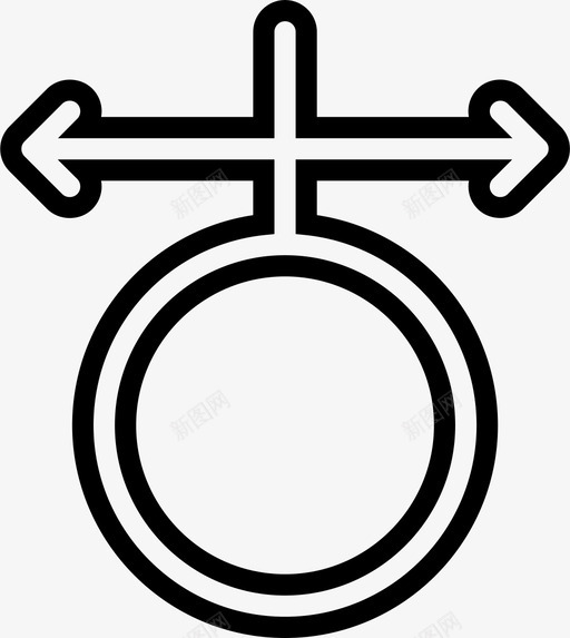 尖酸刻薄旋转器标志图标svg_新图网 https://ixintu.com 压碎图标符号轮廓 尖酸刻薄 形式 形状 放大镜 方向 旋转器 标志 环形交叉 符号 键