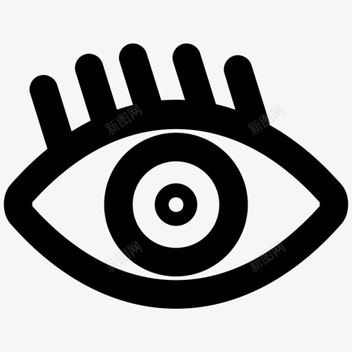 眼睛眼睛镜片间谍图标svg_新图网 https://ixintu.com 人眼 寻找 捕捉 时尚大胆的线图标 眼睛 眼睛美容 眼睛镜片 睫毛 间谍 阴影