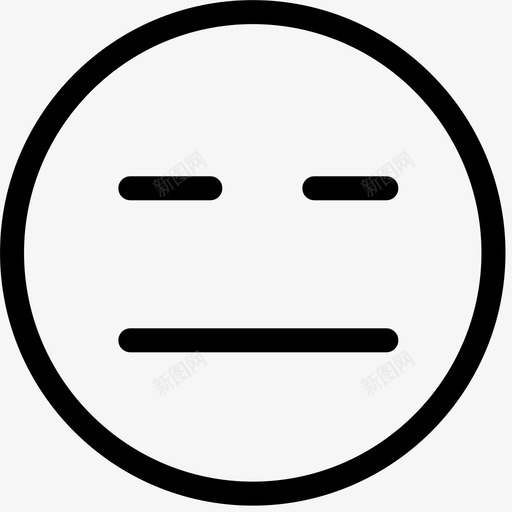 表情激动脸图标svg_新图网 https://ixintu.com 少 无动于衷 激动 烦恼 皱眉 笑脸 脸 表情