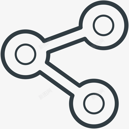 分享标志搜索引擎优化和网络营销线图标svg_新图网 https://ixintu.com 分享标志 搜索引擎优化和网络营销矢量线图标