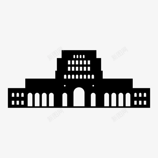 亚美尼亚国家美术馆窗户地标图标svg_新图网 https://ixintu.com 亚洲 亚洲首都 亚美尼亚国家美术馆 地标 埃里温 建筑 窗户 门