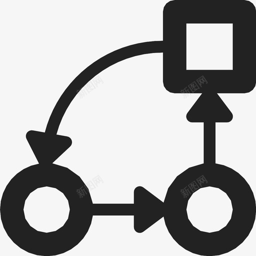 过程策略步骤图标svg_新图网 https://ixintu.com 品牌 放大镜 数据 整体 步骤 策略 系统 过程 迭代 预测
