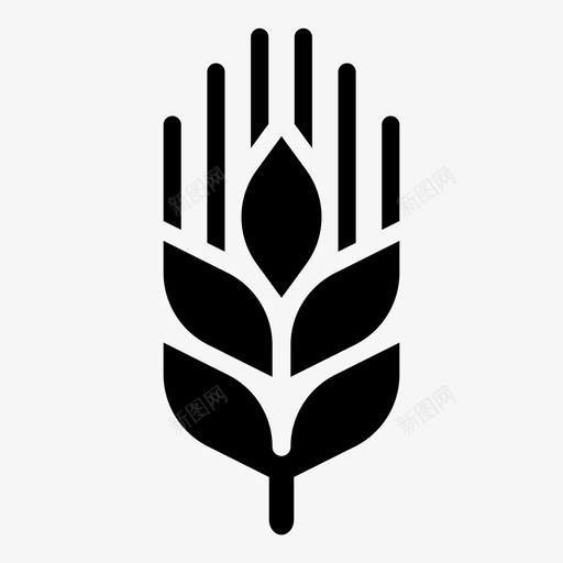 麦芽月亮传奇图标svg_新图网 https://ixintu.com 传奇 啤酒 小麦 明天之前 星象 月亮 谷物 配料 酿造 麦芽