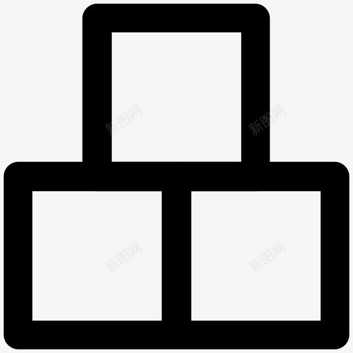 瓷砖砖工业粗体线图标svg_新图网 https://ixintu.com 工业粗体线图标 瓷砖砖