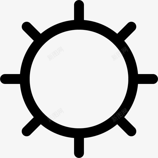 阳光亮度调节图标svg_新图网 https://ixintu.com android用户界面第二卷 亮度 星光 调节 阳光