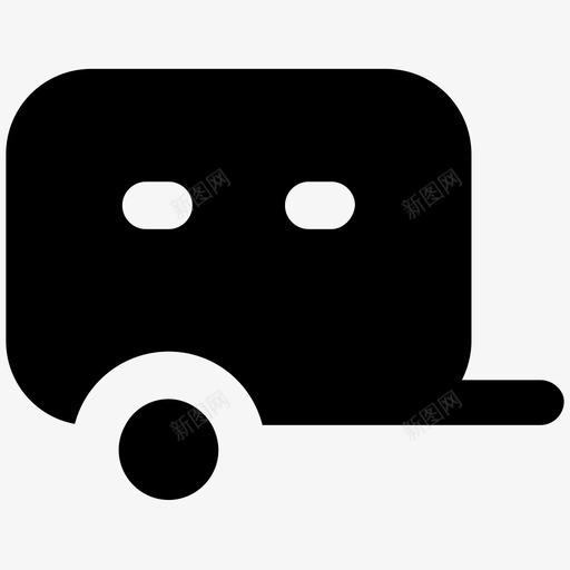 生活车运输大胆的固体图标svg_新图网 https://ixintu.com 生活车 运输大胆的固体图标