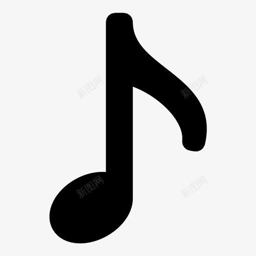 音符木棒声音图标svg_新图网 https://ixintu.com midi r形 声音 手 木棒 歌曲 音符 音频