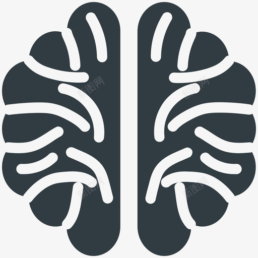 人类大脑医学健康酷向量图标svg_新图网 https://ixintu.com 人类大脑 医学健康酷向量图标