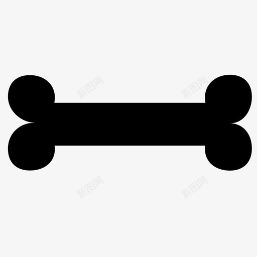 骨头狗狗狗图标svg_新图网 https://ixintu.com 免提 房子 技术 狗 狗狗 视觉 镜片 骨头 骨骼