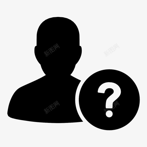 用户问题答案询问图标svg_新图网 https://ixintu.com sql查询 个人 帮助 支持 用户问题 答案 询问 请求 问号