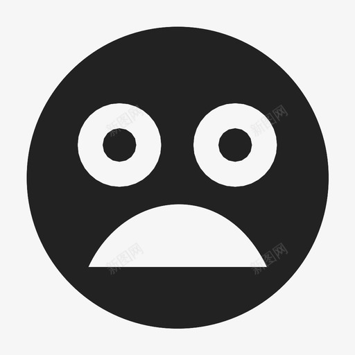 不高兴生气表情图标svg_新图网 https://ixintu.com 不高兴 微笑 悲伤 愤怒 暴躁 生气 痛苦 表情