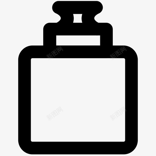 香水芳香美甲图标svg_新图网 https://ixintu.com 化妆品 喷雾 时尚大胆的线图标 气味 美甲 芳香 香水