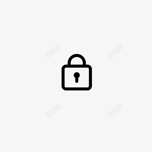 锁安全私人图标svg_新图网 https://ixintu.com 关闭 安全 封锁 私人 移动银行服务应用程序像素完美 钥匙 锁 锁定 隐藏