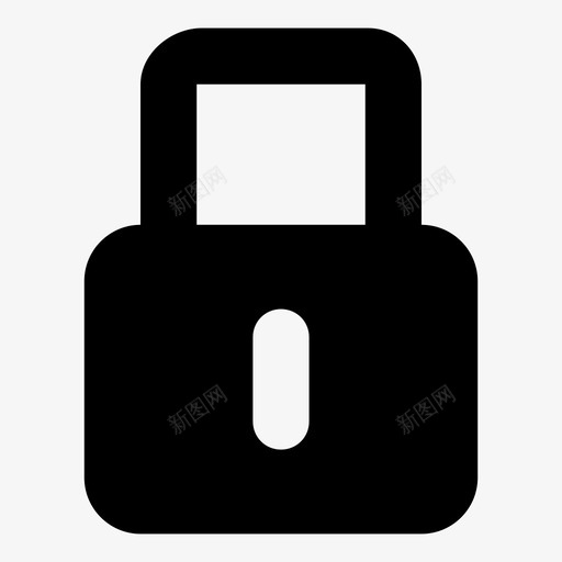 锁定安全受限图标svg_新图网 https://ixintu.com 包含 受限 安全 拒绝 挤压 权限 私有 锁定