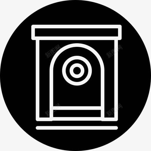 安全盒外形变型内圆接口seopackfull图标svg_新图网 https://ixintu.com seopackfull 安全盒外形变型内圆 接口