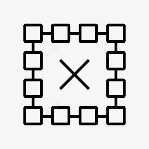 取消选择撤消工具图标svg_新图网 https://ixintu.com 不是这个 不需要 全部 取消选择 工具 撤消 框架 谢谢 软件工具
