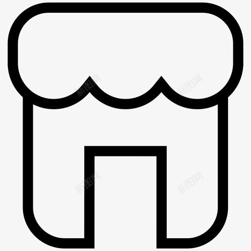 商店购物研究图标svg_新图网 https://ixintu.com 分析 商店 存储 数据 杂货店 研究 管理 网络图标 购物