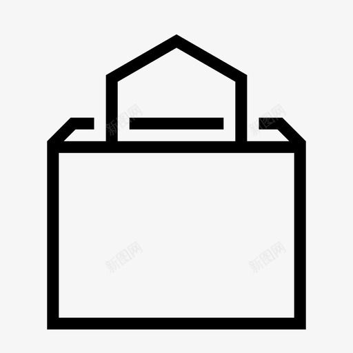 采购袋购物袋产品图标svg_新图网 https://ixintu.com 产品 手推车 手提袋 礼品 角形购物 购物袋 采购 采购袋