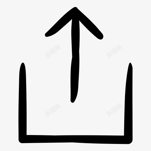 打开向上打开在图标svg_新图网 https://ixintu.com maudlin 克隆 出口 向上 宽 打开 打开在 放大 方便图标第一卷 方向 电子公报 箭头