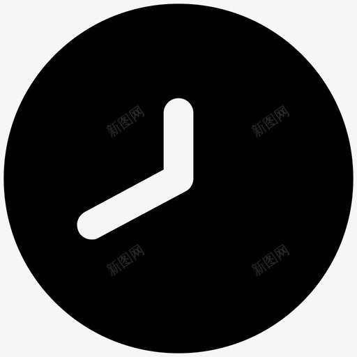 时钟精细时钟良好时钟图标svg_新图网 https://ixintu.com 手表 挂钟 时钟 时间 时间表 精细时钟 良好时钟 计时器 贸易大胆的固体图标 黑色时钟