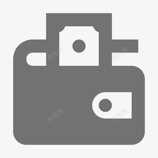 钱包金融材料标图标svg_新图网 https://ixintu.com 金融材料设计图标 钱包