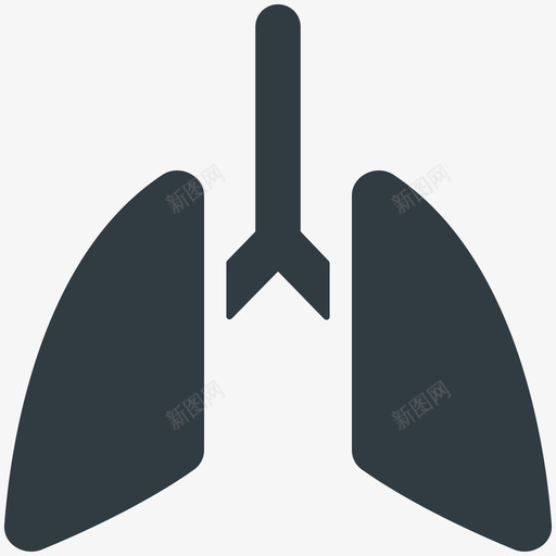 人体肺部健身酷向量图标svg_新图网 https://ixintu.com 人体肺部 健康 健身酷向量图标