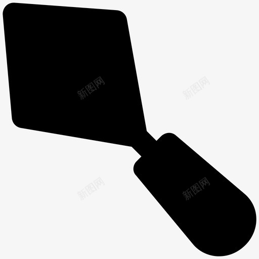 挖挖铲子挖空图标svg_新图网 https://ixintu.com 勺子 园艺工具 建筑大胆的固体图标 手工工具 挖 挖洞 挖空 挖铲子 种植铲子 铲子