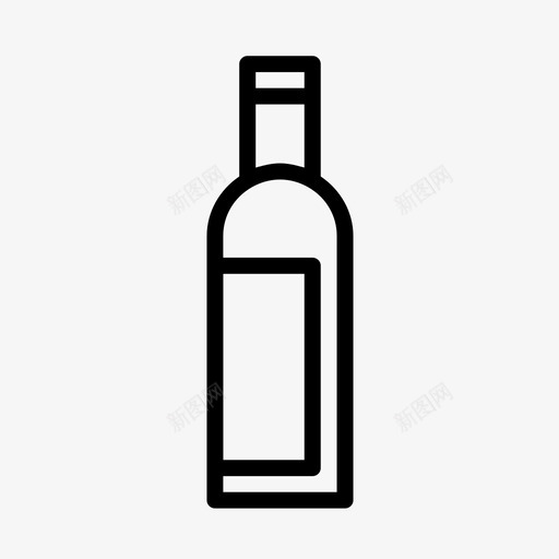 油瓶回收塑料图标svg_新图网 https://ixintu.com 回收 图标简单线 塑料 标签 橄榄 油瓶 玻璃 瓶子 透明 酱汁 饮料