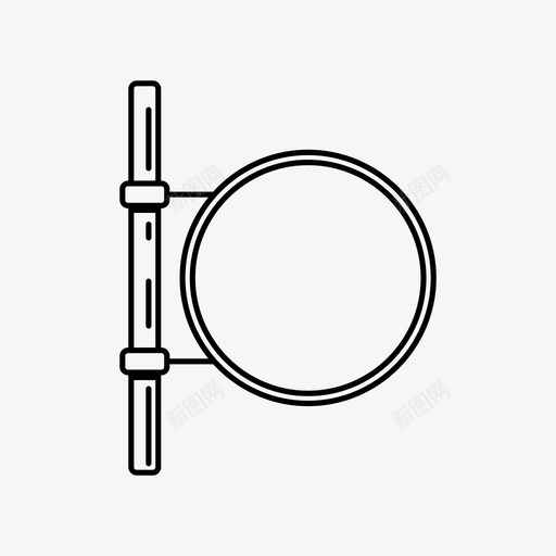 标志圆形促销图标svg_新图网 https://ixintu.com 促销 信息 圆形 展台 广告 支架 标志 灯箱 镜子