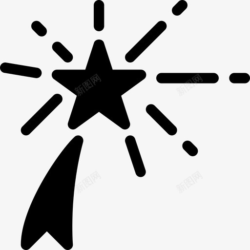 烟花灯光秀流星图标svg_新图网 https://ixintu.com 休闲娱乐实心图标 庆典 派对 流星 火箭 灯光秀 烟花 烟花爆竹 焰火表演 爆竹
