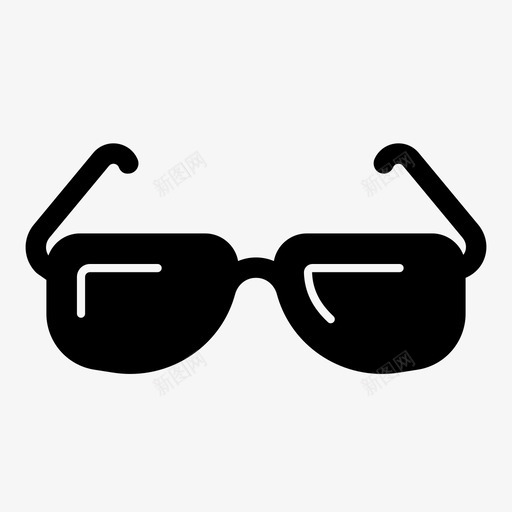 太阳镜太阳眼镜看图标svg_新图网 https://ixintu.com 优雅 保护 太阳眼镜 太阳镜 海滩 看 眼睛 花哨 视觉