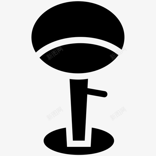 沙龙椅发廊酷标图标svg_新图网 https://ixintu.com 发廊酷矢量图标 沙龙椅