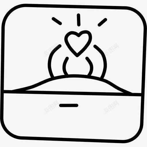 订婚戒指求婚装饰品图标svg_新图网 https://ixintu.com 仪式 婚姻 情人节 情人节涂鸦 求婚 爱情 珠宝 装饰品 订婚戒指