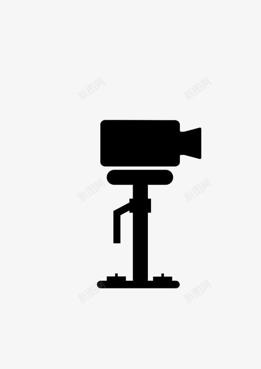 摄影机稳定器图标svg_新图网 https://ixintu.com 摄影机稳定器