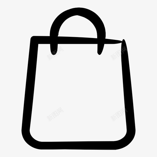购物袋零售购买图标svg_新图网 https://ixintu.com 便利图标第一卷 商品 电子商务 礼品 购买 购物袋 钱 零售 项目