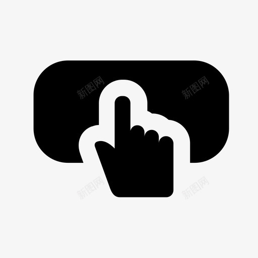 点击振动存储图标svg_新图网 https://ixintu.com 动作 存储 悬停 按钮 振动 智能手机 案例 活页夹 点击 购买