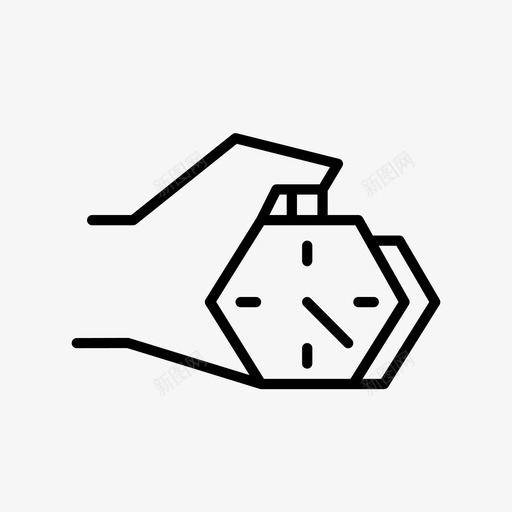 秒表时钟指针图标svg_新图网 https://ixintu.com 指针 时钟 时间 服务车 秒表 计时器 速度