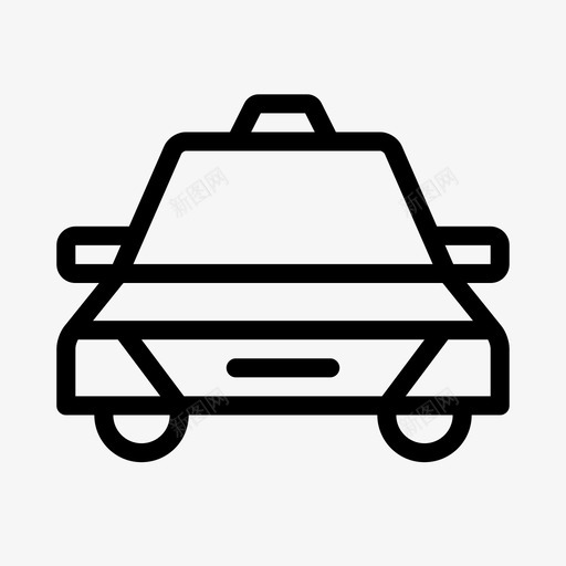 出租车车辆运输图标svg_新图网 https://ixintu.com 出租车 增强 定点 平滑运输 汽车 波段 研究 视觉 车辆 运输 驾驶室