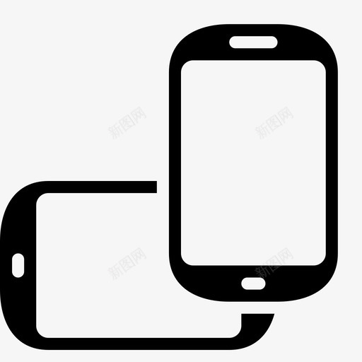 智能手机smoothfill设备图标svg_新图网 https://ixintu.com smoothfill设备 智能手机