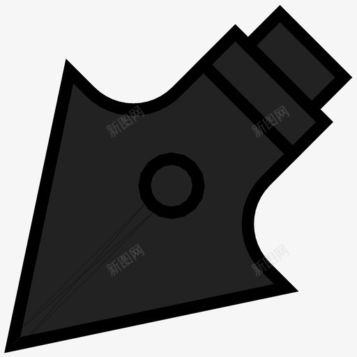 笔工具使用细图标svg_新图网 https://ixintu.com 使用 写 墨水 按钮 笔工具 线 细 编辑 设计