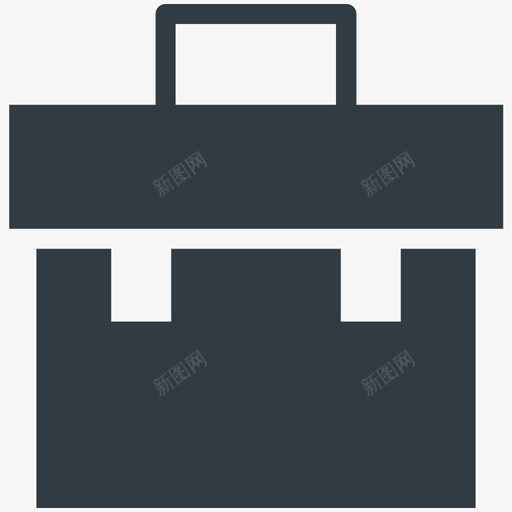 公文包金融酷标图标svg_新图网 https://ixintu.com 公文包 金融酷矢量图标