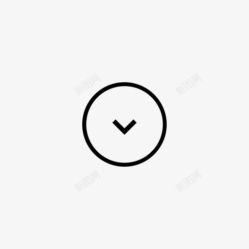 箭头向下直线增加图标svg_新图网 https://ixintu.com seta 圆圈 增加 干燥 放大 汽车 直线 箭头向下 胶粘 衣服