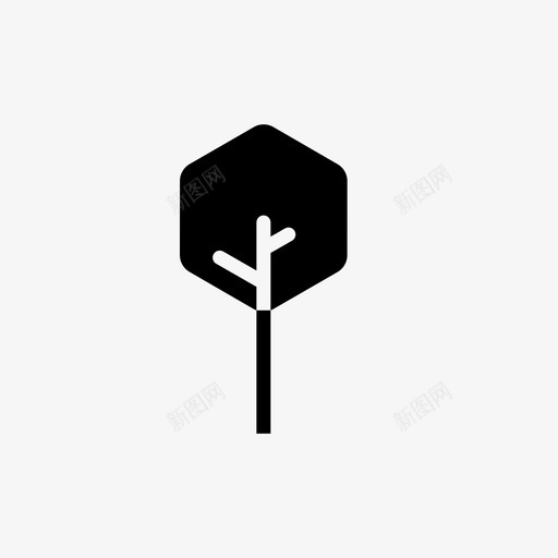 树停车标志划桨图标svg_新图网 https://ixintu.com 停车标志 划桨 室外 旗手 树 树叶 树木 环境 纠察线 自然 衣架