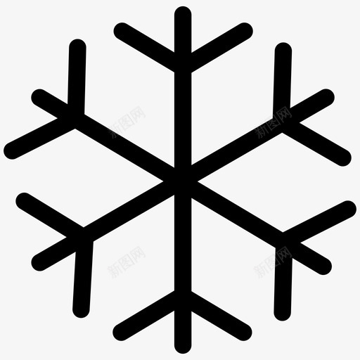 雪冬天天气图标svg_新图网 https://ixintu.com 下雪 冬天 冬季天气 圣诞装饰 天气 急流 感知 网络图标 雪 雪花 预报