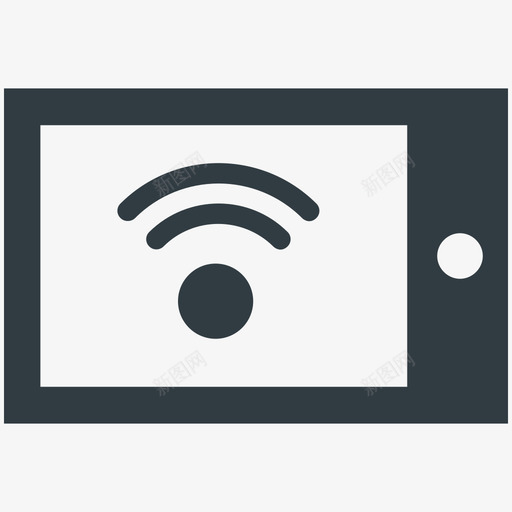 wifi连接通讯酷标图标svg_新图网 https://ixintu.com wifi连接 通讯酷矢量图标