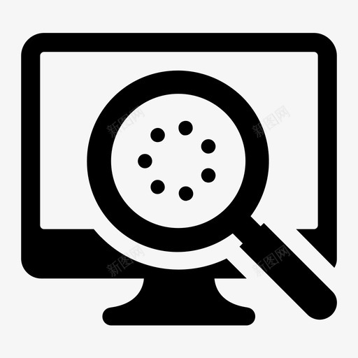 计算机搜索搜索查看图标svg_新图网 https://ixintu.com 估计 免提 分析 搜索 查找 查看 电子商务 计算机搜索 镜头