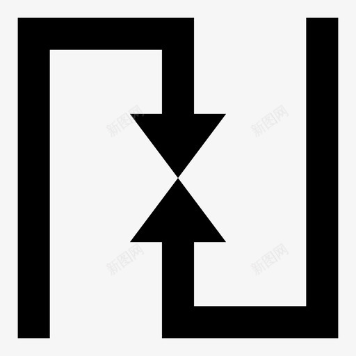 对抗蔑视反对图标svg_新图网 https://ixintu.com 争辩 内向 反对 变成 四分五裂 对抗 挑战 相遇 箭头 蔑视