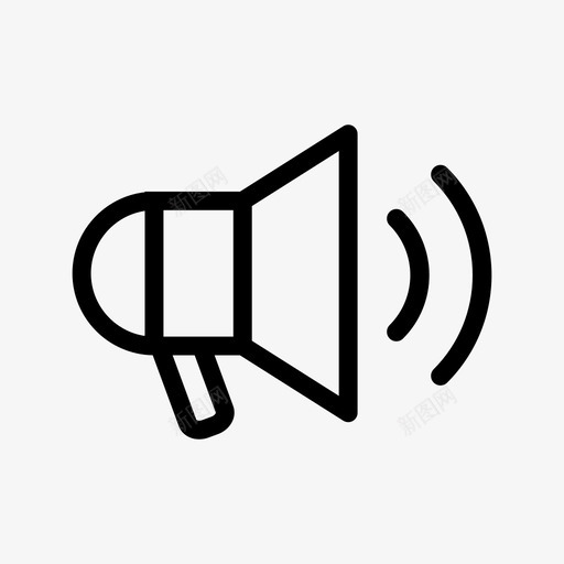 扩音器人群超高音量增大图标svg_新图网 https://ixintu.com 人群超高 促销 信息 在线购物 广播 扩声器 扩音器 警报 通知 音量增大 音量窃听器