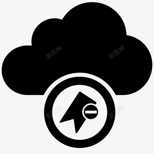 云存储服务器保存图标svg_新图网 https://ixintu.com 云 云存储 云存储图标 互联网作业 保存 托管 服务器 计算机工作 记录 软件 连接